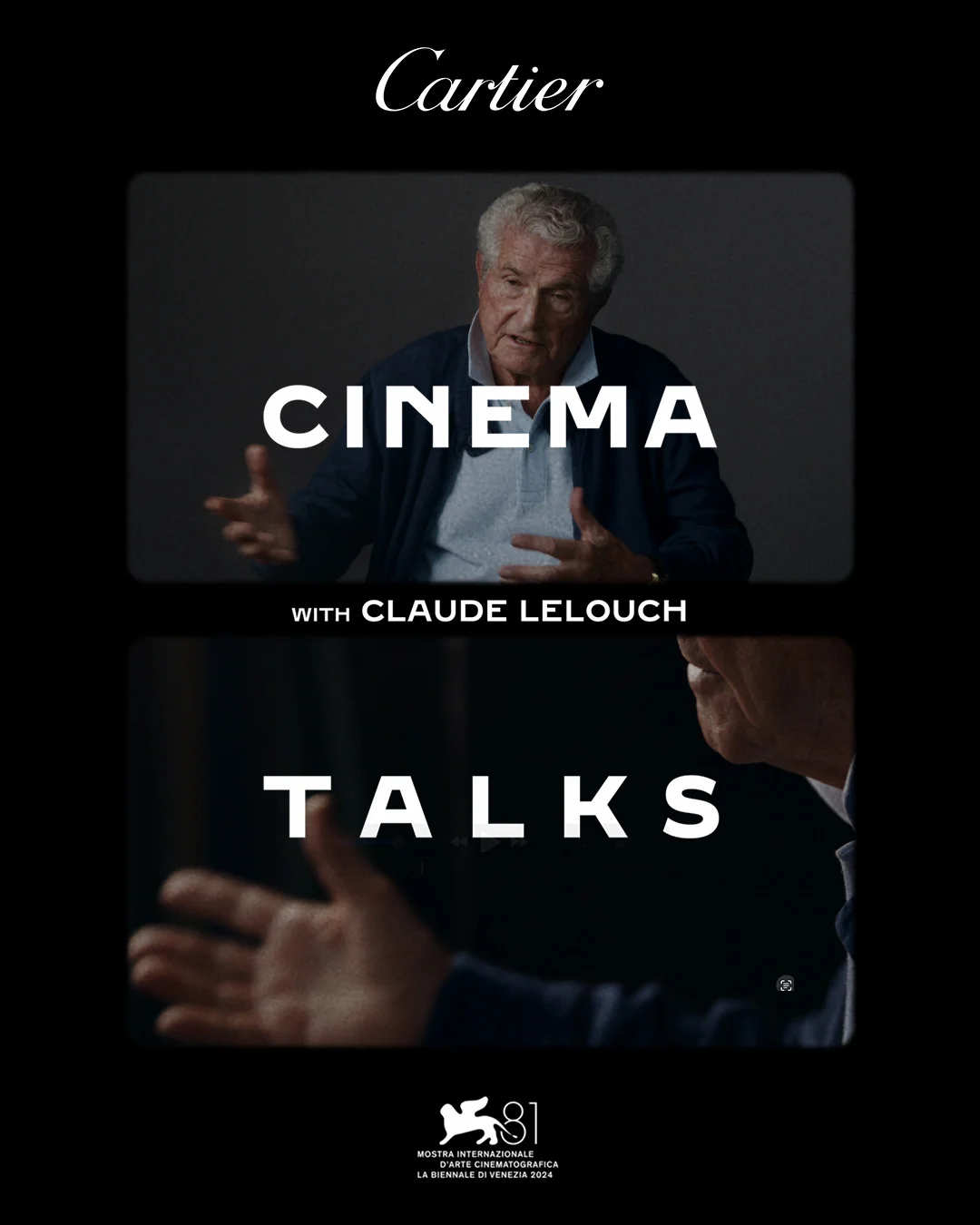 Cinema Talks with Claude Lelouch, project edited by Mélodie Mersch