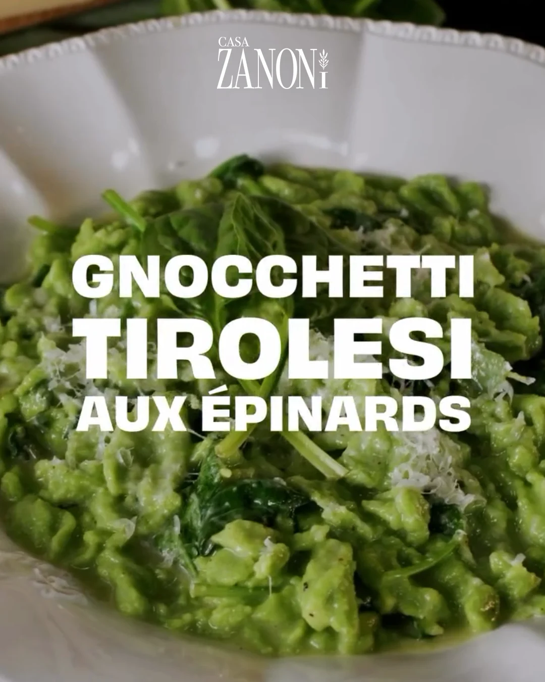 Gnochetti aux épinards, project edited by Mélodie Mersch